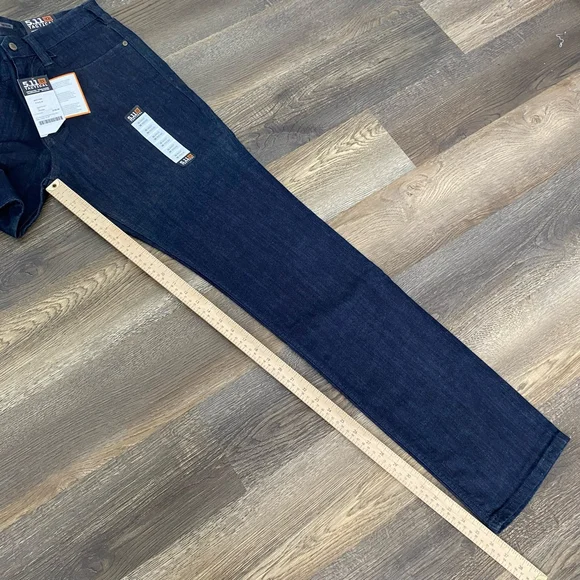 5.11 Tactical Jeans 31x36 Blue Defender Flex Slim Indigo Dressy Casual Manly